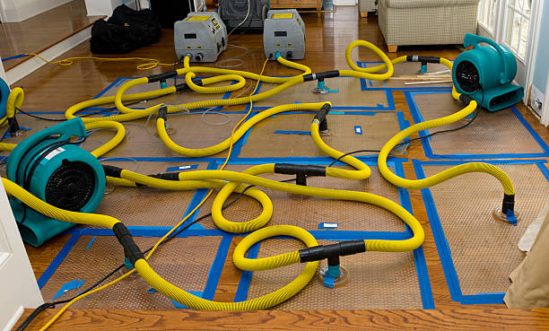 Professional Crawl Space Water Removal technician working in Lagrange, IN